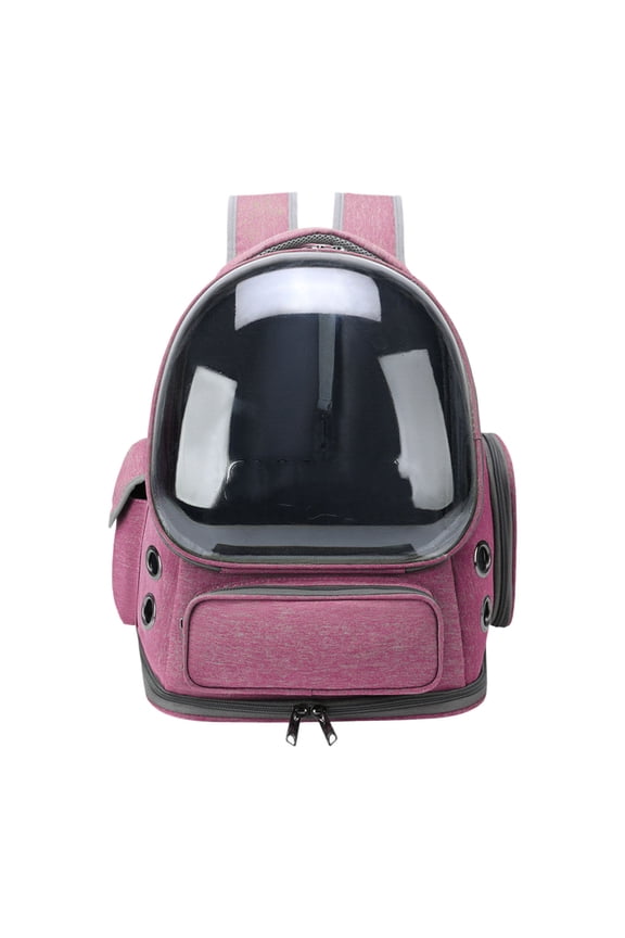 Product Cat Backpack for Large Breathable Space for Indoor Outdoor Travel Hiking Camping Transparent Kitty Pet