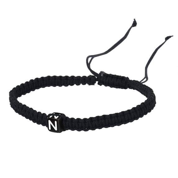 Product Category Bracelets — Initial String Bracelets for Women Men Teens Handmade Rope Braided Minimalist Jewelry Suitable for Couples - Crafted for Everyday Wear
