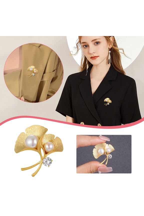 Product Category Brooch Pin 2 — Fashion Flower Drop Oil Brooch for Women Alloy Corsage Accessory Elegant Floral Jewelry