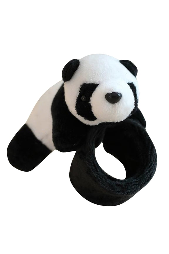 Product Category Dolls & Accessories Handmade Panda Bracelet Ring Cartoon Sports Wrist Band Jewelry for Kids and Teens