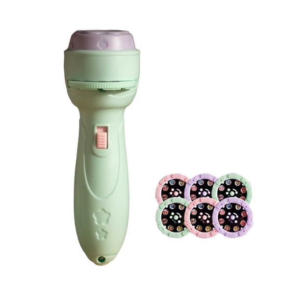 Product Category Early Education Toys Kids Projector Flashlight with 48 Patterns Toddler Fine Motor Toy for Preschool Learning Cartoon Torch Light Educational Toy for Ages Over 18 Months