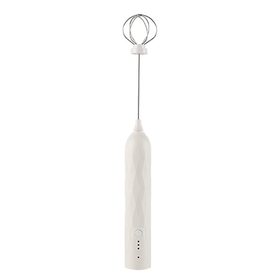 Product Category Egg Beater – Milk Frother Handheld Battery Operated Whisk Beater for Coffee Foam Maker Rechargeable Egg Beater Small Drink Mixer Cold Foam 11.22×1.18 inch