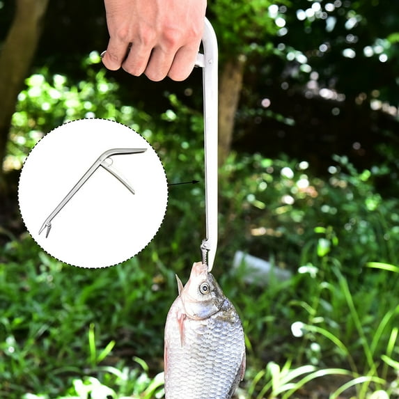 Fishing Gear Hook Forceps for Eel and Fish Handling – Long Mouth Control Tool for Safe Catch and Release