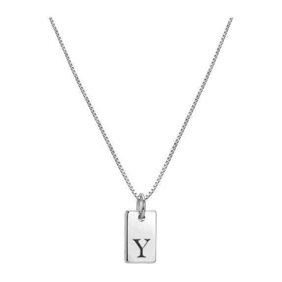 Product Category Necklaces & Pendants Gold Plated Initial Pendant for Women Silver Plated Letter Necklace with Delicate Script for Everyday Wear