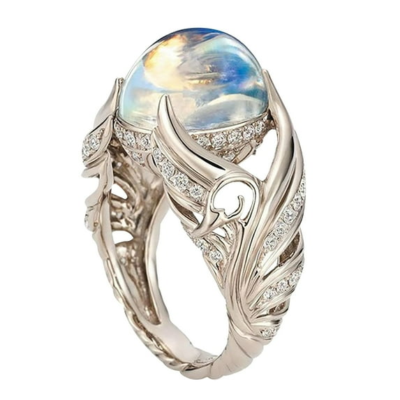 Elegant Silver Ring for Women Classic Wedding Band and Engagement Jewelry Accessory with Timeless Shine