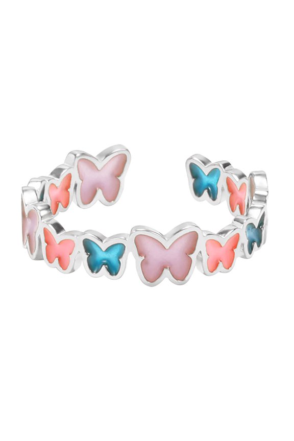 Product Category Rings – Luminous Colorful Light Emission Adjustable Ring for Nighttime Glow and Eye-Catching Style, Color B