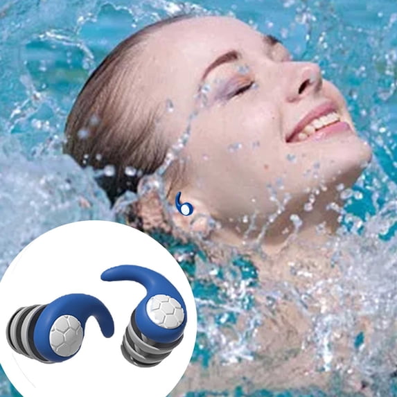 Product Category Swimming | Product Title 1 Pair Of Swimming Adult Ear Plugs Reusable Silicone Water Proof for Swimming Surfing Shower Sleeping and Water Sports