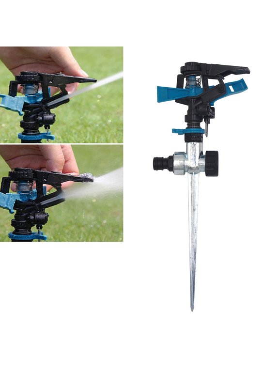 Impulse Rotating Garden Sprinkler System for Efficient Watering and Irrigation