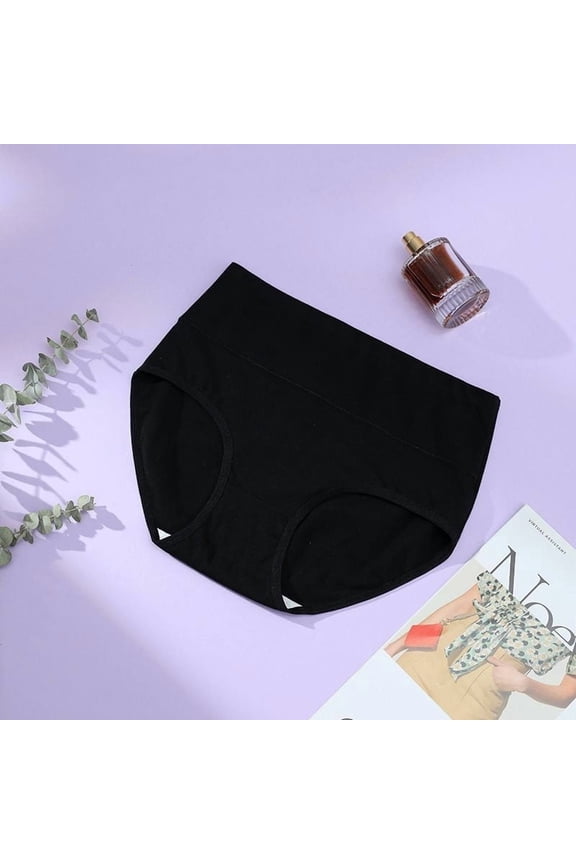 Product Category Women's Panties Multipack Comfortable Everyday Underwear With No Visible Panty Lines And Full Coverage, M, Black