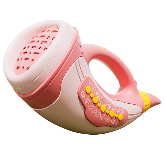 Product Class Novelty Funny Toy - Animal Gathering Horn Whistle Noise Maker for Kids & Adults, 8.26×3.74×3.14 inch, Pink