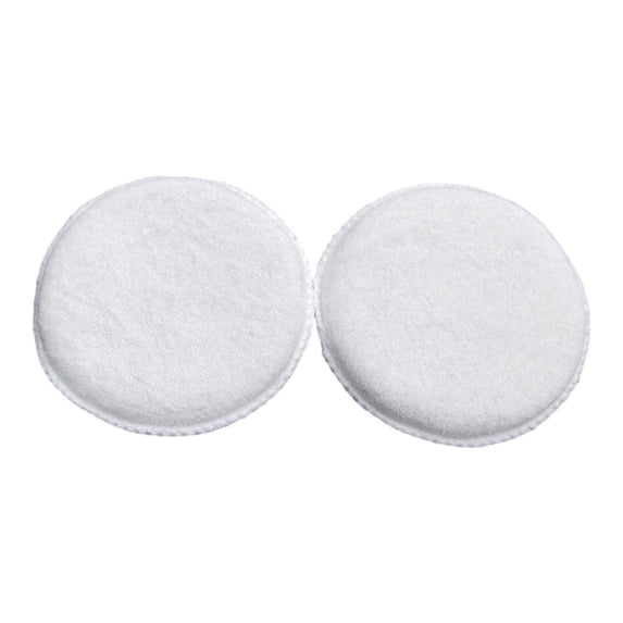 Product Classification Car Care Cleaning Car Cleaning Brush Applicator Sponges 2PCS Microfiber Cloth Applicator Pads for Cleaning Applying Wax Oils More 2PCS,12 cm,White