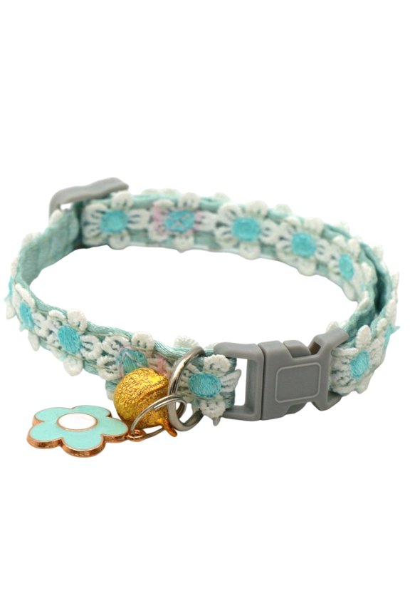 Product Classification Cat Collar Breakaway and Pendant Adjustable for Small Cats Party Neck Ring Safe Quick-Release Design Lightweight Lightweight Chain Material, 35 cm, Color A
