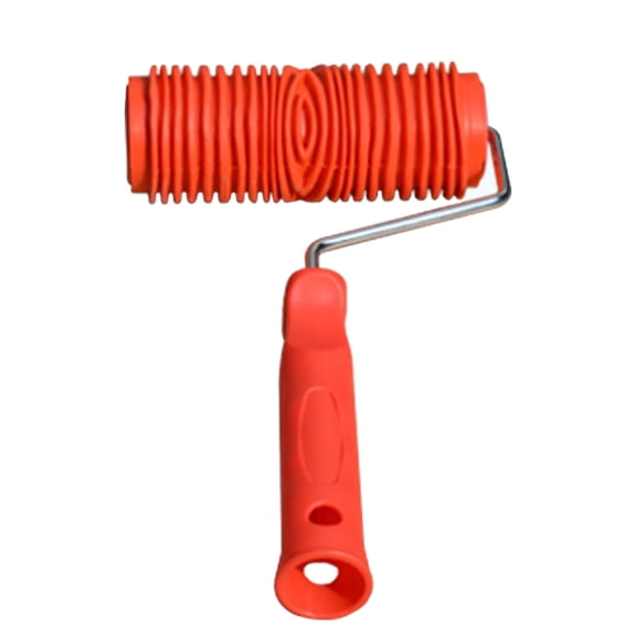 Product Classification Cleaning Brush 2 Wooden Texture Roller Set for DIY Grain Painting and Home Improvement Tooling High- Wood Grain Motif Roller for Precision Application, Multicolor