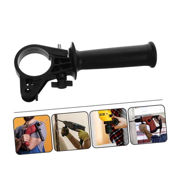 Product Classification Drill Bits & Accessories Replacement Front Handle for Powder Drill Auxiliary Grip Adjustable Non- Tool Partner for Enhanced Control and