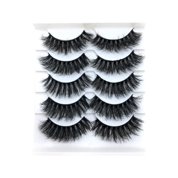 Product Classification Eyelashes False Eyelashes Dramatic Volume Wispy Multipack Eye Lashes 8D 10 Pairs for Fashionable Drama and