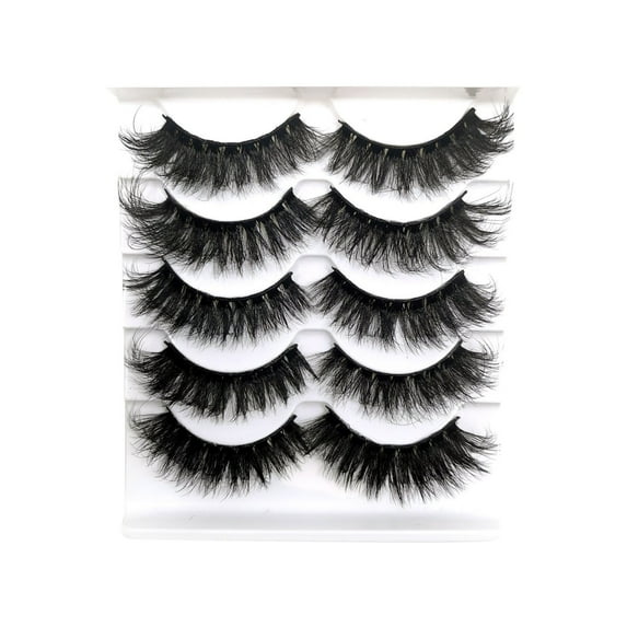 Product Classification Eyelashes False Lash Multipack Dramatic Wispy Style for Eye - Volume Lashes 8D 10 Pairs for Salon and Everyday Wear