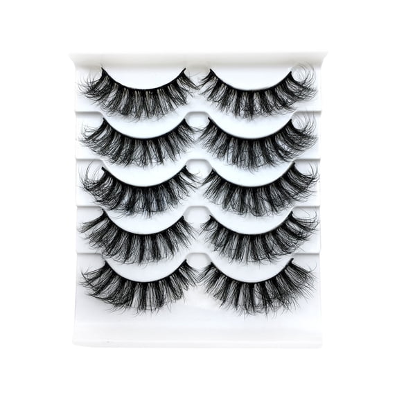 Product Classification Eyelashes Multif Pack Volume Wispy Lashes 8D Drama Pairs Eye Lashes for Everyday Glamour and Occasions