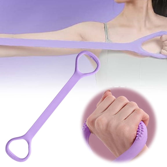 Fitness & Yoga Open Back Pull Rope for Home Fitness Elastic Resistance Belt for Core Training and Flexibility