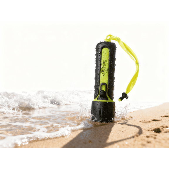 Outdoor Flashlight for Hiking and Diving  Bright LED Flashlight for Exploration Durable Aluminum Folding Design Portable Torch