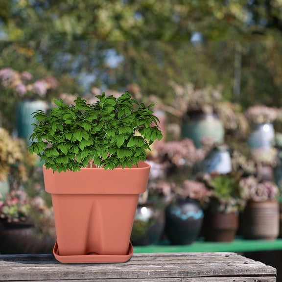Product Classification Flower Pots 2 - Product Title Thickened Fall Silicone Planter Square Home Decoration Succulent Pot