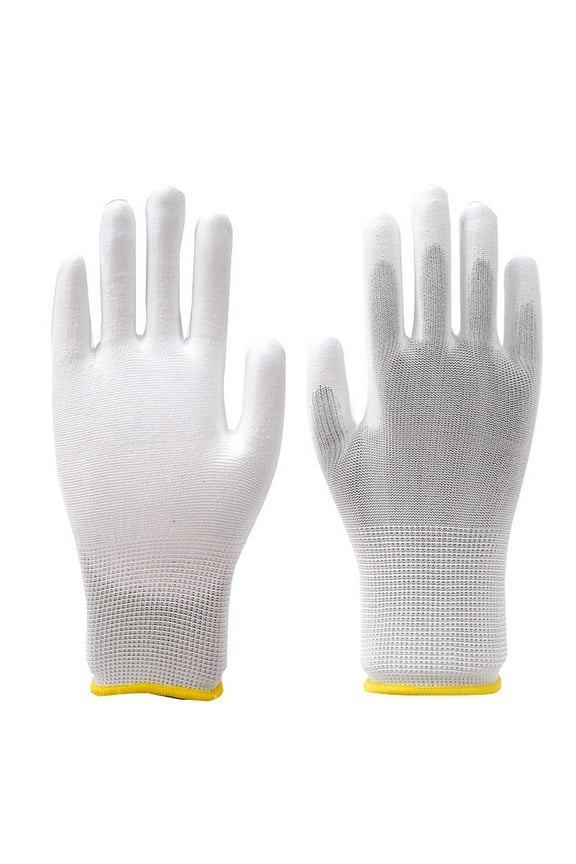 Product Classification Gloves – Product Title White PU Coated Static Gloves for Cleanrooms Durable Comfortable Precise Handling