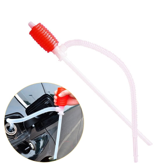 Product Classification Liquid Transfer Siphon for Automotive Use Manual Hose for Water and Oil Transport,One Size,Red