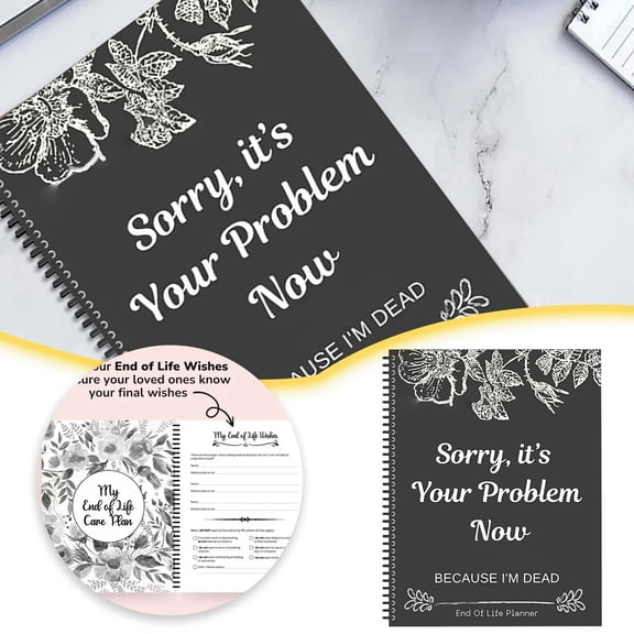 Product Classification Notebook Life Planning Journal for Daily Organization and Goal Setting Notebook for Personal Growth and Productivity,28 cm×22 cm×4 cm,Black