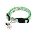 thumbnail image 1 of Product Classification Pet Collars - Cat Ribbon Style Collar for Small to Medium Cats Pet Featured Design, 4x14x2 cm, Green, 1 of 9