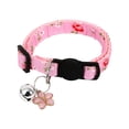 thumbnail image 1 of Cat Ribbon Style Collar for Small to Medium Cats - Breakaway Design, 4x14x2 cm, Pink, 1 of 9