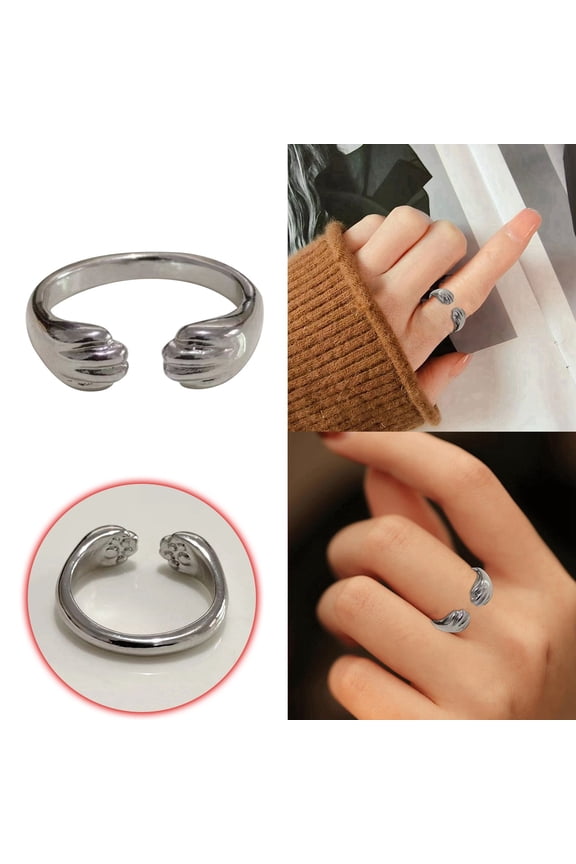 Product Classification Rings Cute Classic Ring Fashion Jewelry Stainless Steel Lightweight Design for Everyday Wear