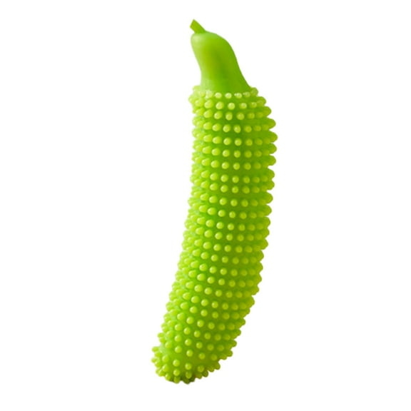 Product Classification Teething Toy for Teething and Training Interactive Cucumber Shaped TPE Grinding Toy for Dogs and Cats as Puzzle Stick