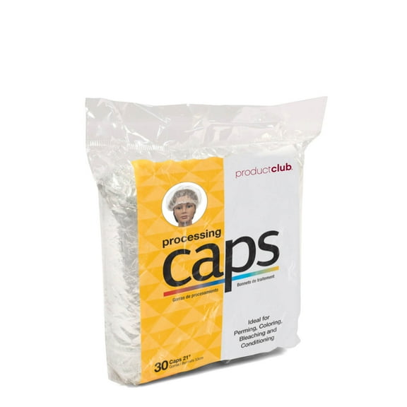Product Club 30 ct. Plastic Processing Cap with Elastic 21"