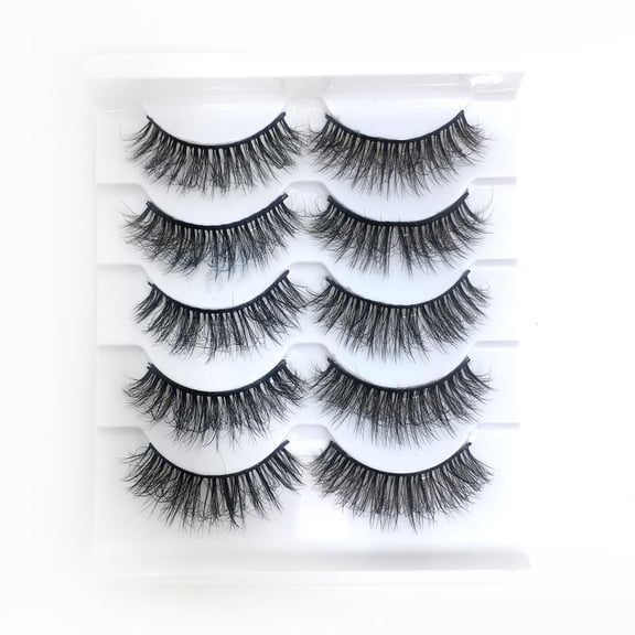 Product Eyelashes False Lashes Dramatic Volume Wispy Multipack Set for Eye Lashes 8D Style Pack