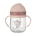 thumbnail image 1 of Product Glass&Bottle1 Kids Travel Cartoon Portable Drinking Bottle Straw Drinkware Baby Feeding Cup Water Cup for Children Safe -Free Reusable Leakproof Water Bottle with Easy- Lid, 1 of 4