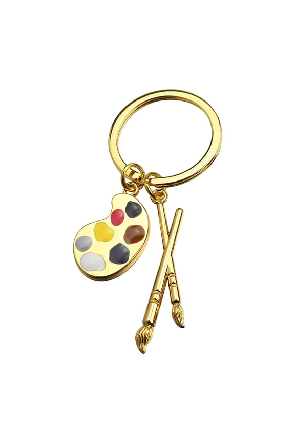 Product Keychains | Product Title Artist Painter Paintbrush Keychain Small Key Decoration Charm