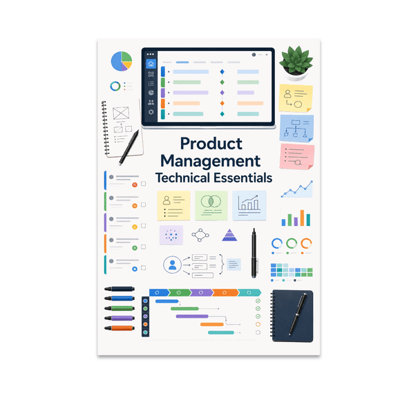 Product Management Technical Essentials - Product Managers, 13 x 19 in Glossy Unframed Wall Poster, Vertical