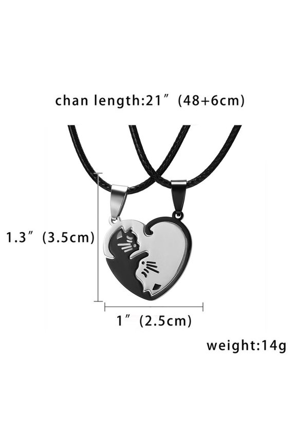 Product Material: Stainless Steel Product Size: Pendant Size: About 3.2*4cm, Chain Length: About 44+6cm Product Weight: About 16g