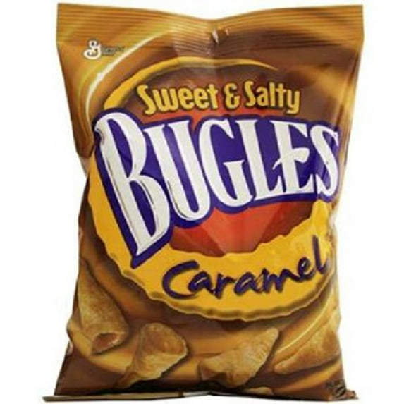 Product Of Bugles, Sweet & Salty Caramel, Count 7 (3.5 oz) - Chips / Grab Varieties & Flavors