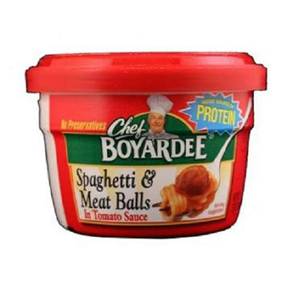 Product Of Chef Boyardee, Spaghetti & Meat Balls Bowl, Count 1 - Spaghettis & Pasta / Grab Varieties & Flavors