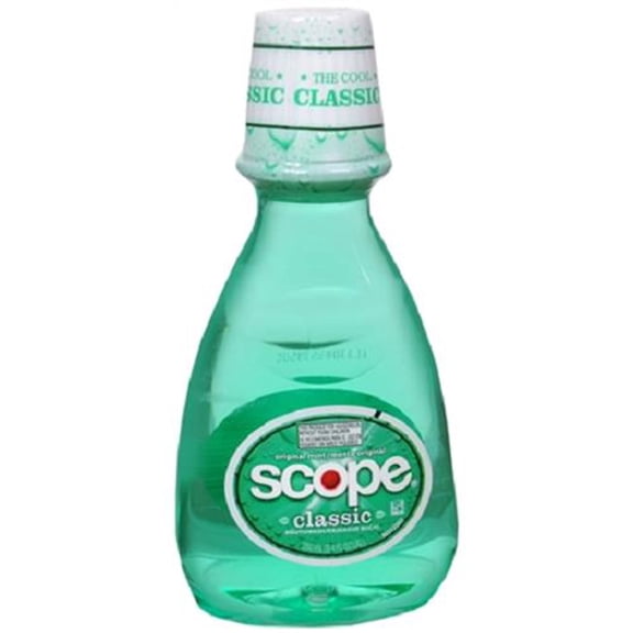 Product Of Crest, Scope Classic Mouthwash, Count 1 - Mouthwash / Grab Varieties & Flavors