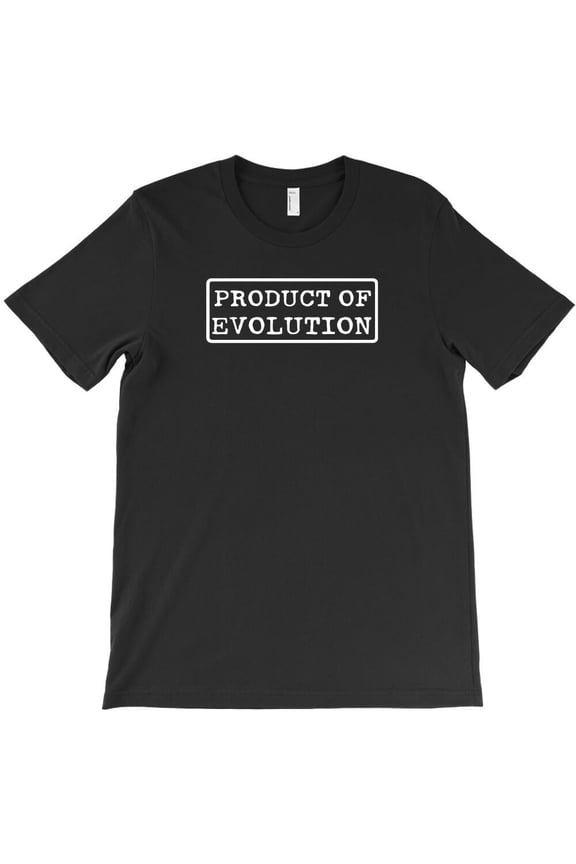 Product Of Evolution Themed Funny and Cute Themed Gift for a Science H838 T-Shirt, for Men and Women, Up to Size 5XL