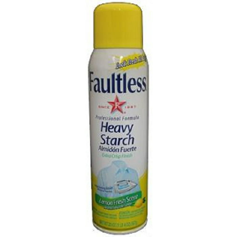 Product Of Faultless, Heavy Starch - Lemon Fresh Scent, Count 1 - Starch /  Grab Varieties & Flavors