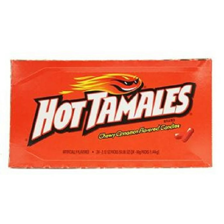 Product Of Hot Tamales, Fierce Cinnamon, Count 24 (1.8 oz) - Sugar