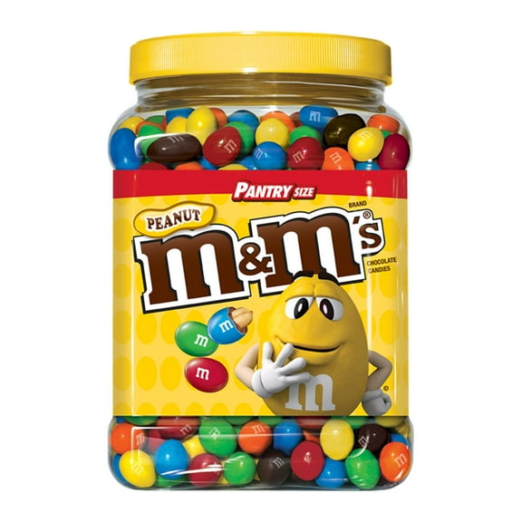 M&M's Peanut Chocolate Milk Chocolate Pieces 62 oz. (209-00060)