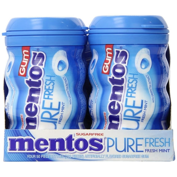 Product Of Mentos Pure Fresh Gum 4 pk. 50 ct.