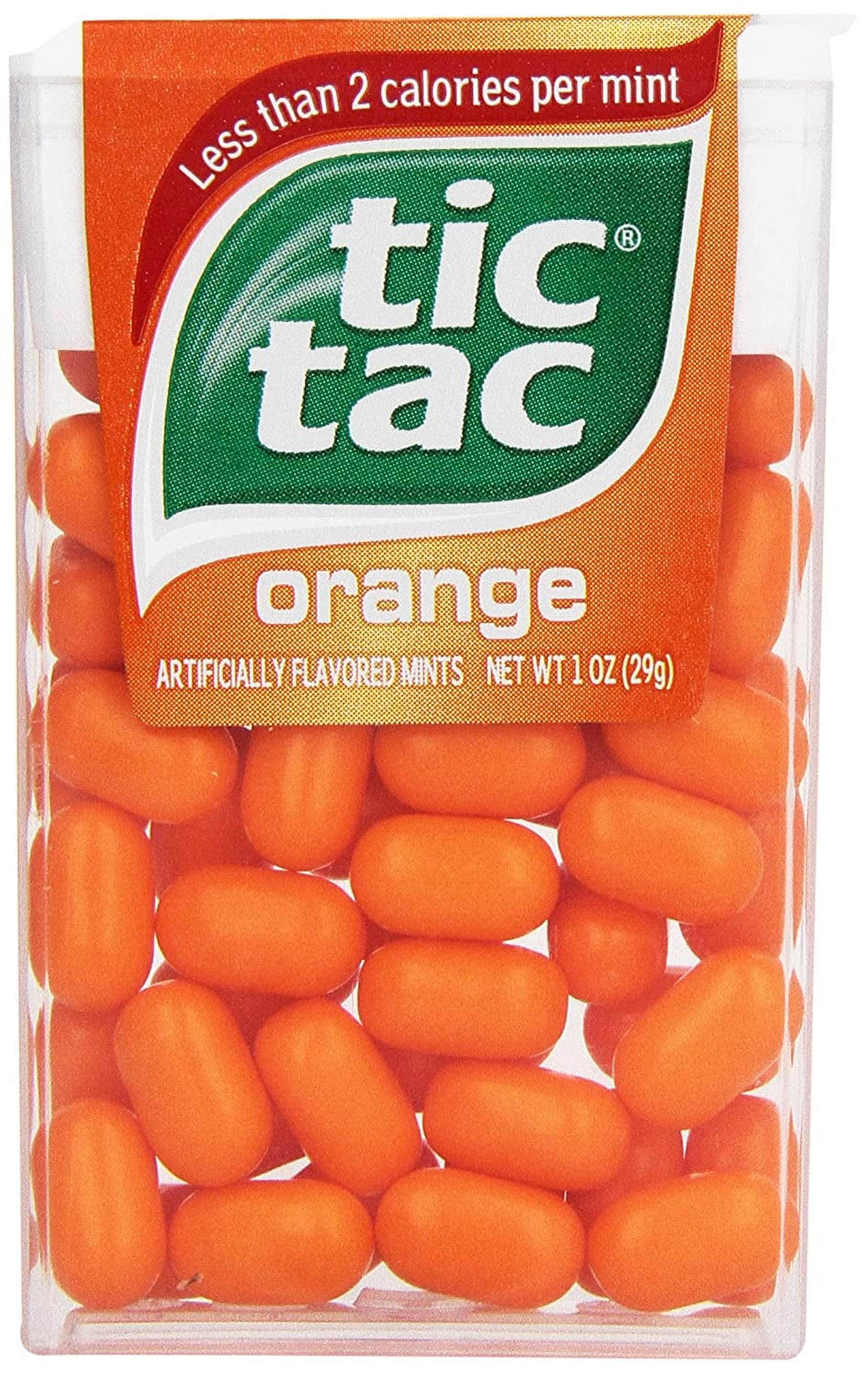Product Of Tic Tac, Mint Orange Pack, Count 12 (1 oz) - Mints / Grab Varieties & Flavors