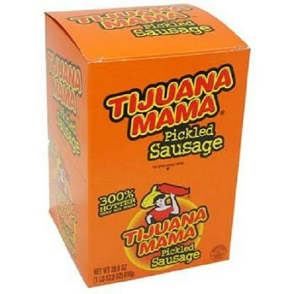 Product Of Tijuana Mama, Pickled Sausage, Count 12 (2.4 oz) - Jerkys / Grab Varieties & Flavors