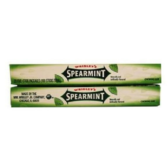 Product Of Wrigleys, Spearmint, Count 40 (5S) - Gum / Grab Varieties & Flavors