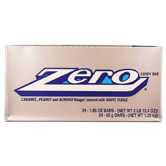 Product Of Zero, White Fudge Chocolate Bar, Count 24 (1.85 oz) - Chocolate Candy / Grab Varieties & Flavors