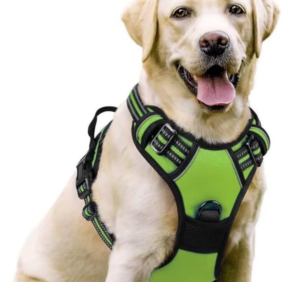 PawSafety No Pull Pet Vest Harness for Secure Comfortable Indoor and Outdoor Walking Control